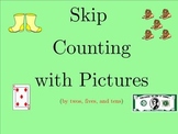 Skip Counting with Pictures- Twos, Fives, and Tens - Smartboard