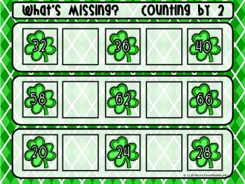 Skip Counting with Shamrocks: Activities and Printables by More than ...