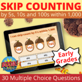 Boom Cards Skip counting by 5s 10s and 100s Distance Learning