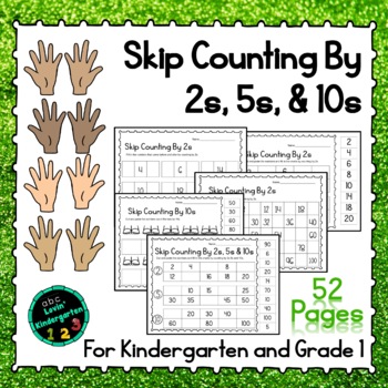 Preview of Skip counting for Kindergarten and Grade 1