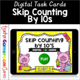 Skip Counting by 10's Digital Task Cards