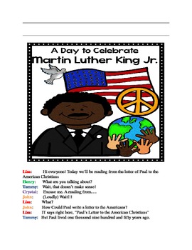 Preview of Skit: Martin Luther King, Jr.