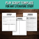 Skit Script Writing Guide to Use With Any Literature Study