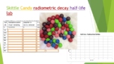 Skittle Candy radiometric decay half-life Lab