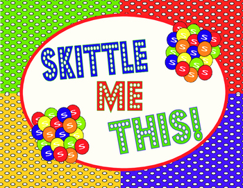 Preview of Skittle Me This- Dot Plots Meet Fractions! TEKS 4.9 4.3