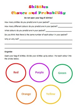 Results for skittles experiment worksheets TPT