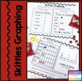 Skittles Graphing-Bar Graph, Line Plot, Picture Graph