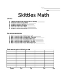 Skittles Math Teaching Resources | Teachers Pay Teachers