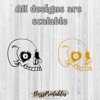 Free Sugar Skull SVG, PNG, DXF, EPS - Creative Vector Studio