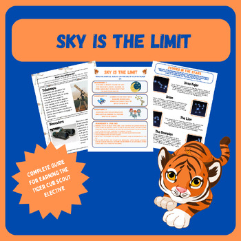 Preview of Sky is the Limit, Tiger Cub Scout Elective