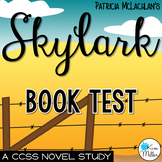 Skylark Reading Comprehension Book Test