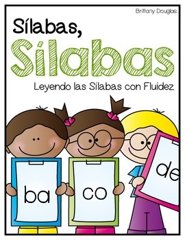 Preview of Sílabas, Sílabas--Spanish Syllable Reading Fluency