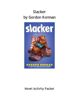 Preview of Slacker by Gordon Korman