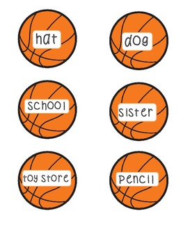 Noun Basketball by Alison | TPT