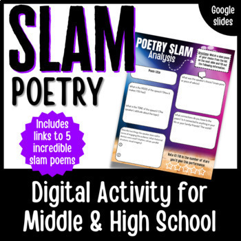 Preview of Slam Poetry Analysis: Reflection on Rhetorical Devices in Spoken Word Poems