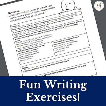 Poetry Writing | Elements of Poetry Worksheets | Literary Devices