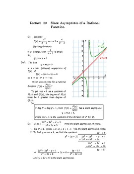 Preview of College Algebra: Lecture Notes—Lecture 29—Preview