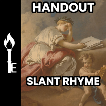 Preview of Slant Rhyme: Assonance & Consonance | A Poetry & English Unit Resource - Handout