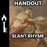 Slant Rhyme: Assonance & Consonance | A Poetry & English U