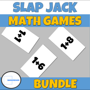 Preview of Slap Jack PreK Kindergarten 1st Grade 2nd Grade Bundle