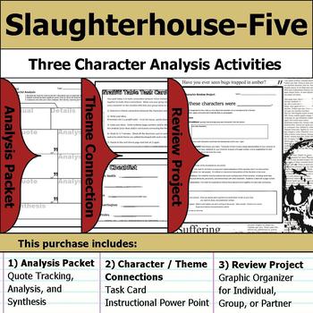 Slaughterhouse-Five - Character Analysis Packet, Theme Connections ...