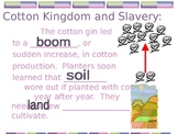 Slavery & Cotton in the South - PowerPoint