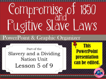 Preview of Slavery: The Compromise of 1850 - Fugitive Slave Law