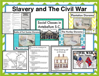 Preview of Slavery and The Civil War Bundle