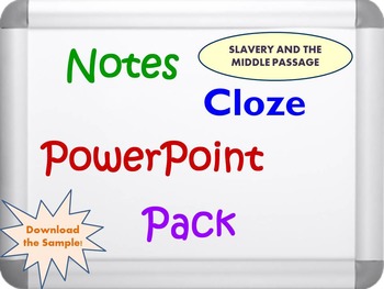 Slavery And The Middle Passage Pack (PPT, DOC, PDF) By MrBerlin | TpT