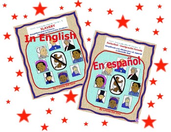 Preview of Slavery-esclavitud Simplified and in Spanish and ENGLISH BUNDLE