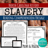 Slavery in North Carolina Reading Comprehension Passage PR