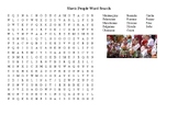 Slavic People Word Search