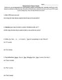 The BEST Grammar Worksheet, Page 1 of 4 (Sample)