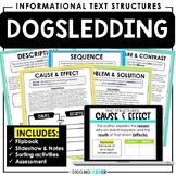 Sled Dog Racing Informational Text Structure Activities