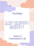 Sleep Disorder Webquest