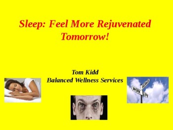 Preview of Sleep: Feel More Rejuvenated Tomorrow!