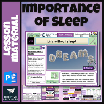 Preview of Sleep Hygiene - Importance of Sleep