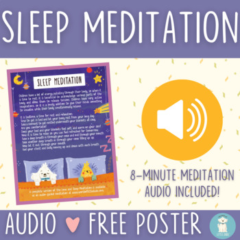 Preview of Sleep Meditation (audio) + FREE poster