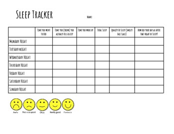 Preview of Sleep Tracker