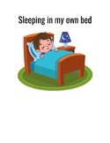Sleeping in my own bed social story
