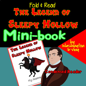 Preview of Sleepy Hollow Condensed Reader Mini-book