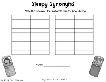 sleepy synonym