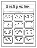 Slide, Flip, Turn Worksheet