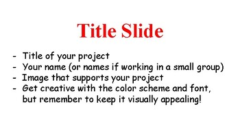 Preview of Slide Presentations for Writing (Lesson)