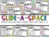 Slide a Space: Multiplication game boards for factors 2-12