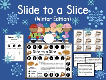 Preview of Slide to a Slice (Winter Edition): An Author's Purpose Game