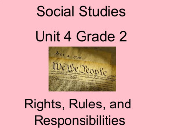 Preview of Slides For Social Studies Passport Grade 2 Unit 4