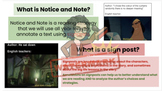 Slides: Intro to Notice & Note Signpost Video Lesson