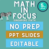 Slides - MATH IN FOCUS Singapore Math- Grade 5, Chapter 1: