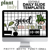 Slides Templates for Daily Agendas and Lessons - Timers - 